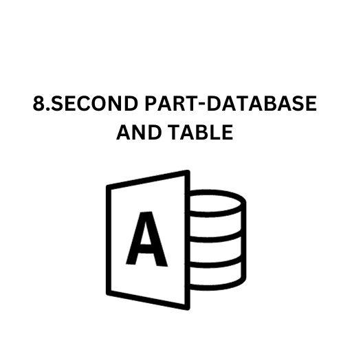 8.SECOND PART-DATABASE AND TABLE (06)